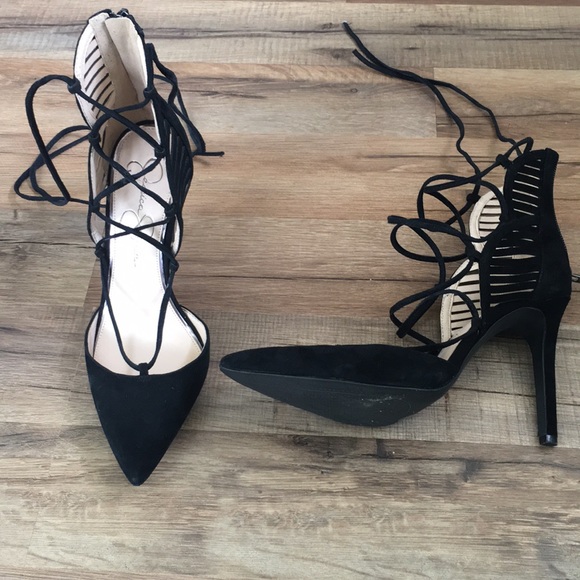 Jessica Simpson Shoes - Brand New Jessica Simpson suede heels size 7.5